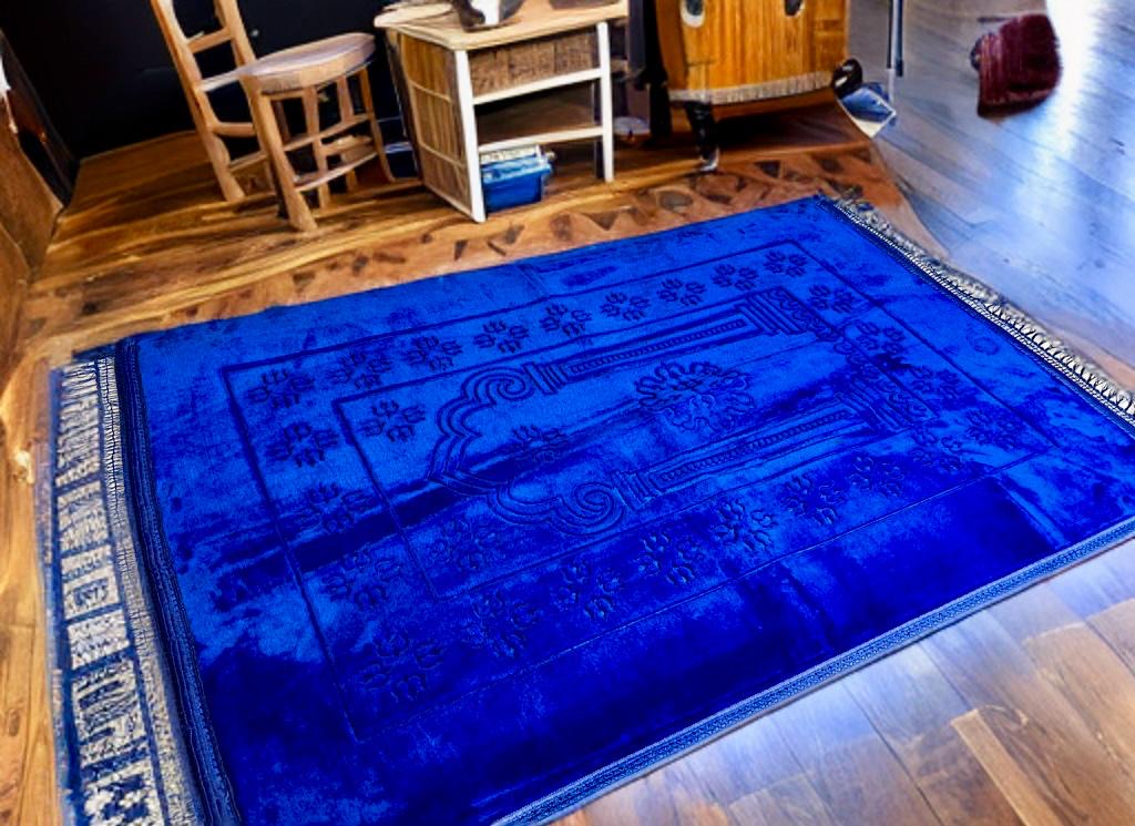 Bequemer Gebetsteppich in verschiedenen Farben | Mit Muster 80x120