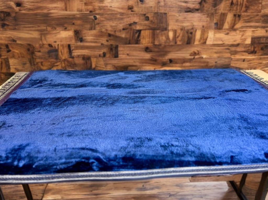 Bequemer Gebetsteppich in verschiedenen Farben | Ohne Muster 80x120