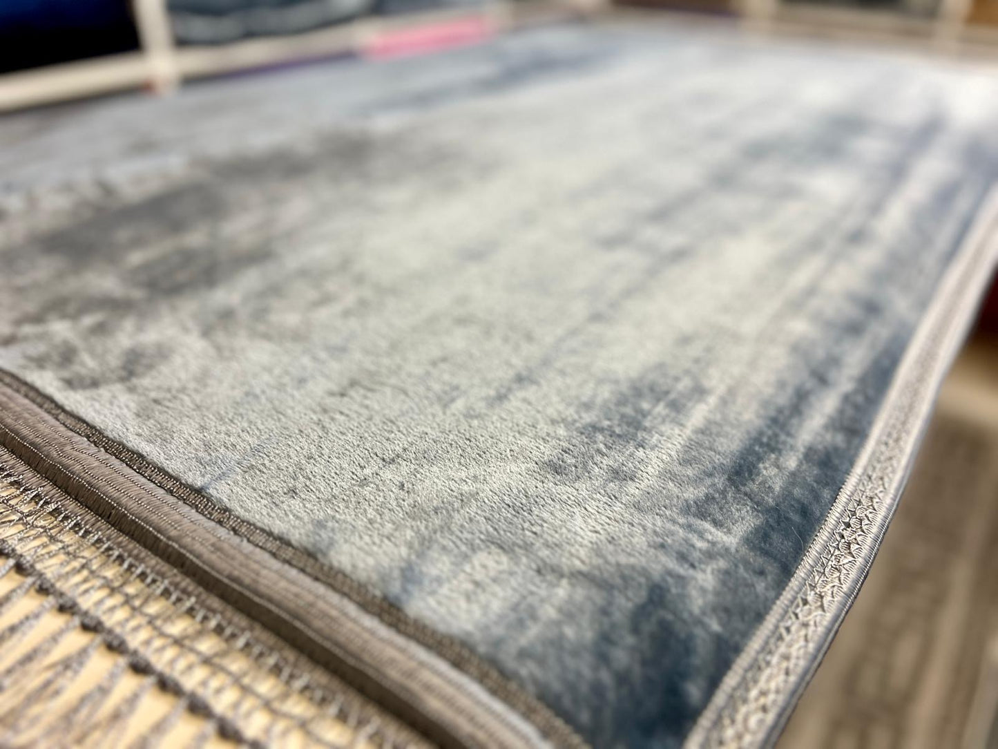 Bequemer Gebetsteppich in verschiedenen Farben | Ohne Muster 80x120