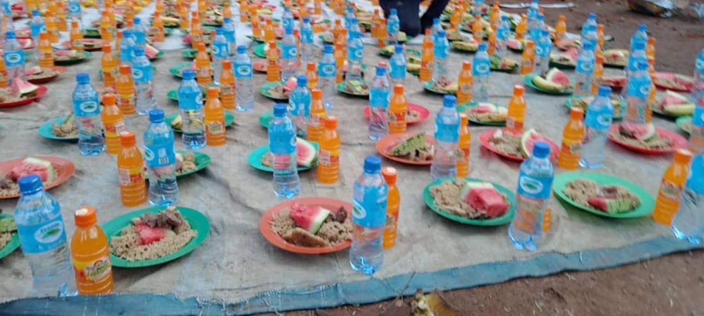 Iftar essen für kinder in uganda 2.50.- pro kind