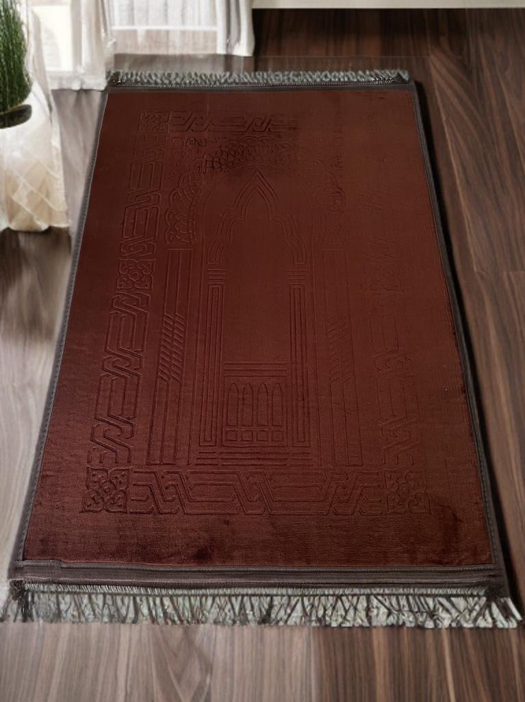 Bequemer Gebetsteppich in verschiedenen Farben | Mit Muster 80x120
