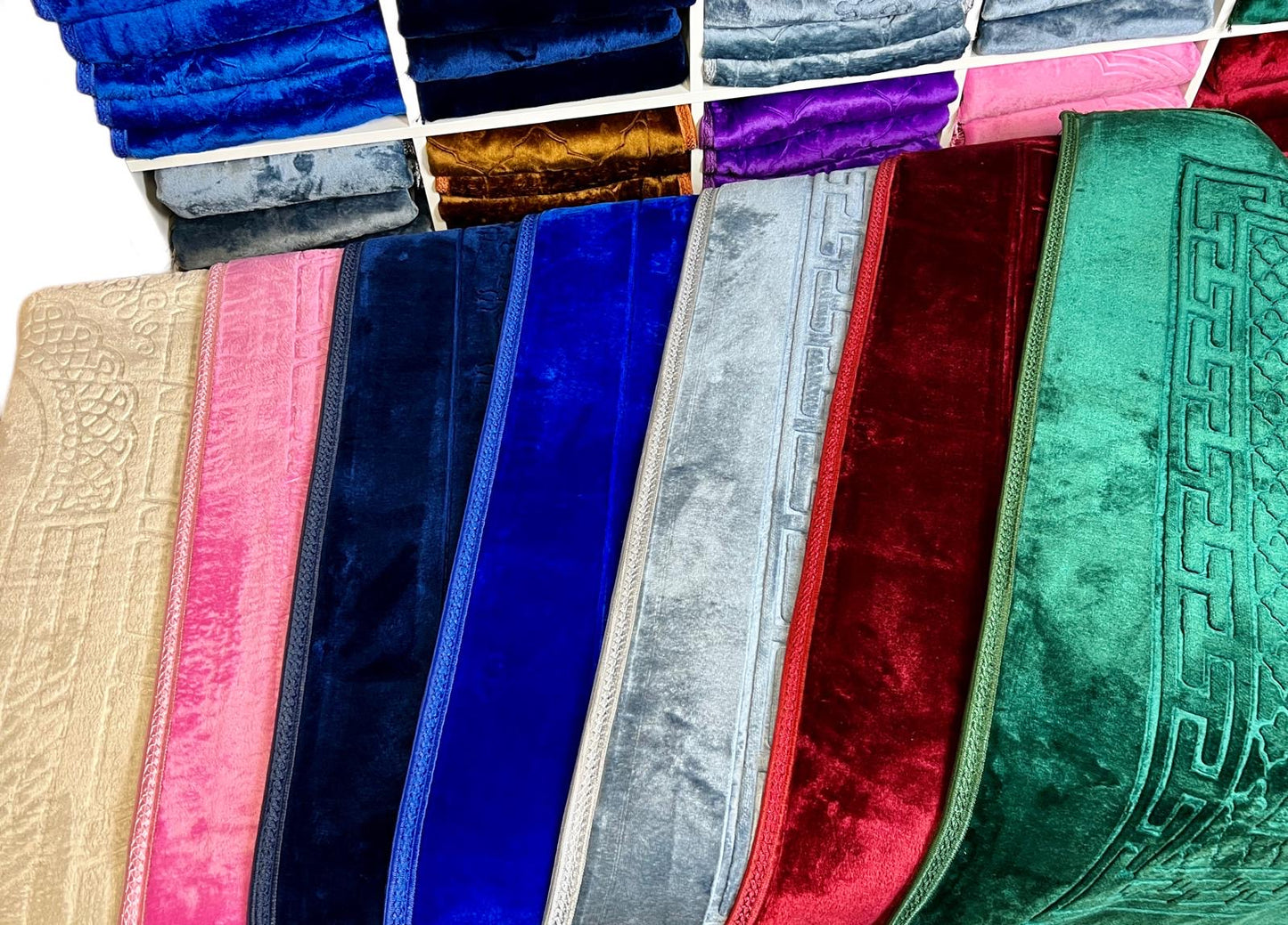 Bequemer Gebetsteppich in verschiedenen Farben | Mit Muster 80x120